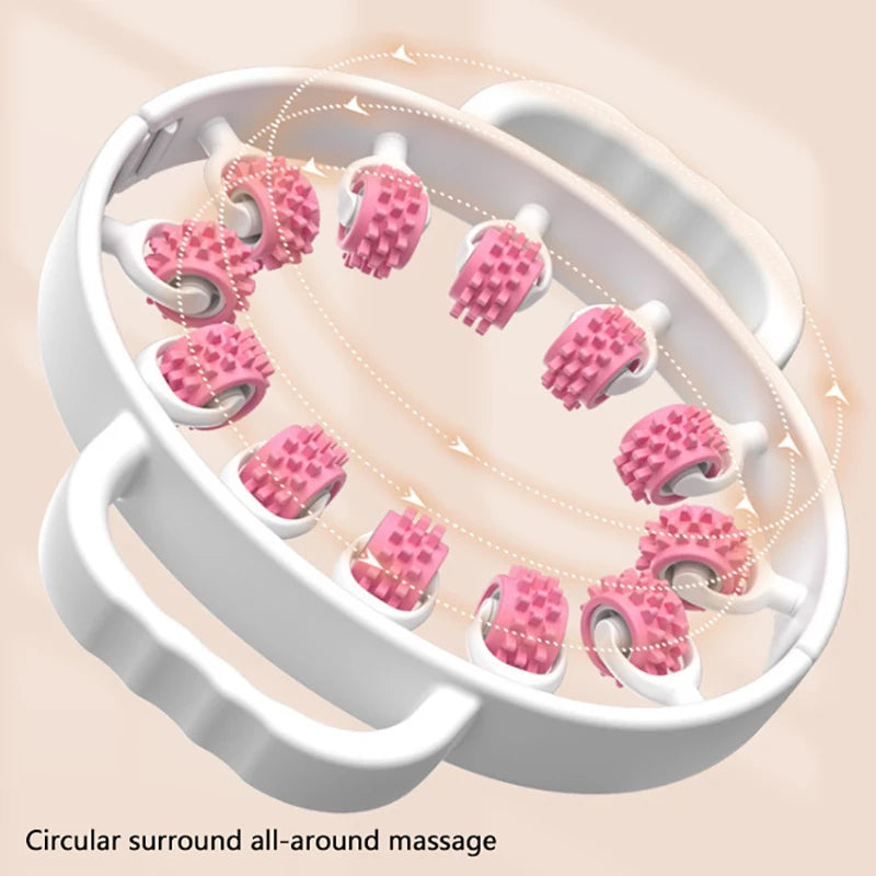 Outil de massage manuel multifonction – Rouleau portable pour relaxation des muscles du corps et des jambes