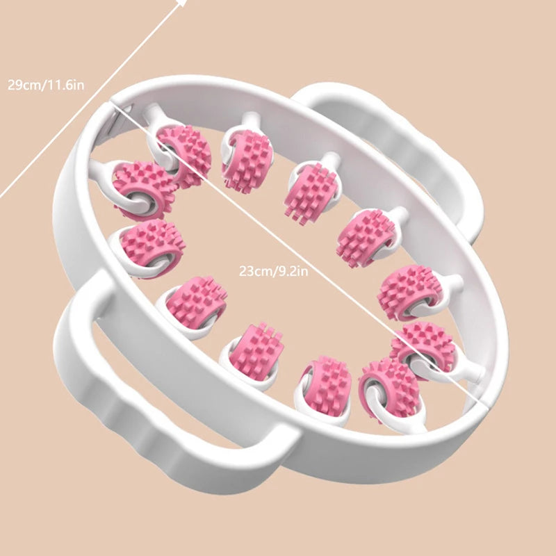 Outil de massage manuel multifonction – Rouleau portable pour relaxation des muscles du corps et des jambes