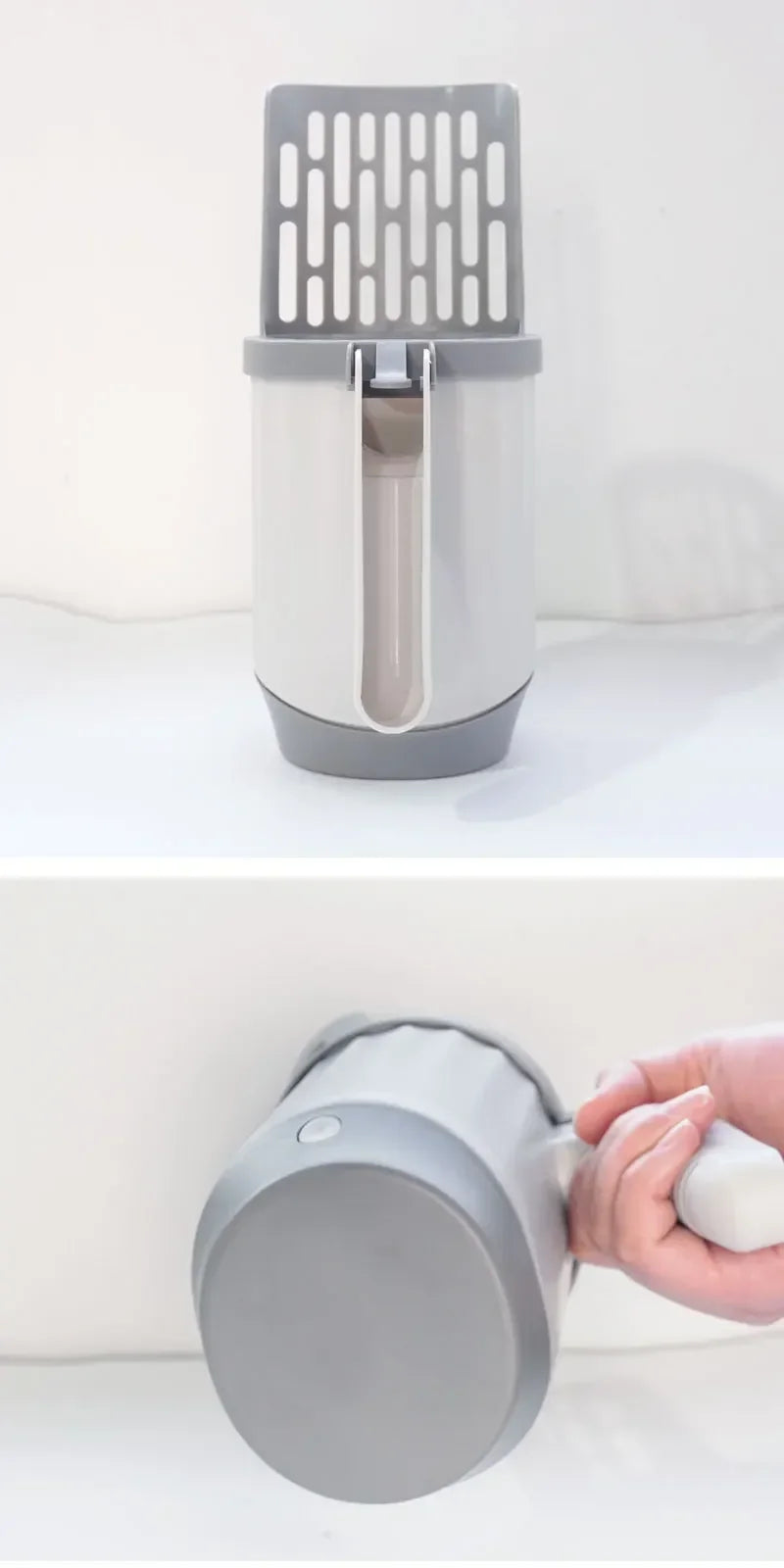 Pelle à litière pour chat avec sac de recharge