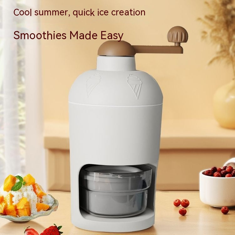 Broyeur à glace manuel – Compact, pratique et sans électricité