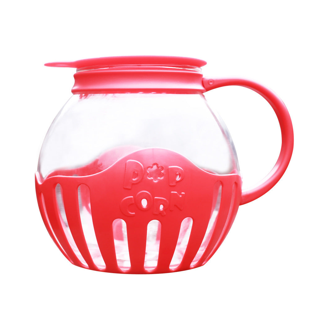 Machine à popcorn en verre borosilicate pour micro-onde