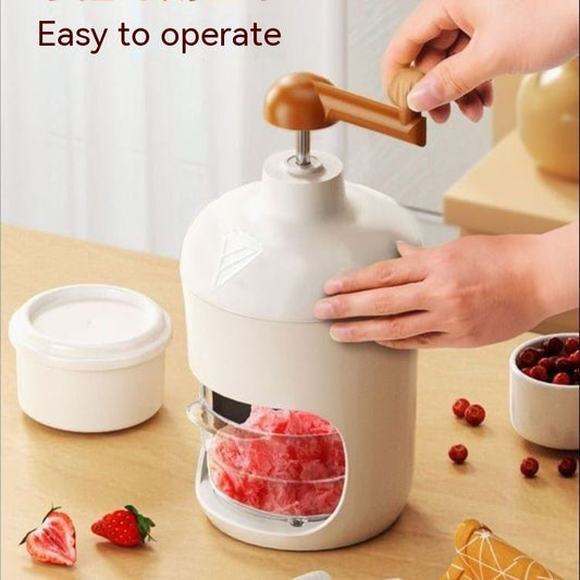 Broyeur à glace manuel – Compact, pratique et sans électricité