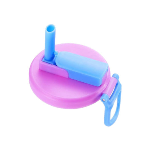 Couvercle magique en silicone avec paille – Transformez vos canettes