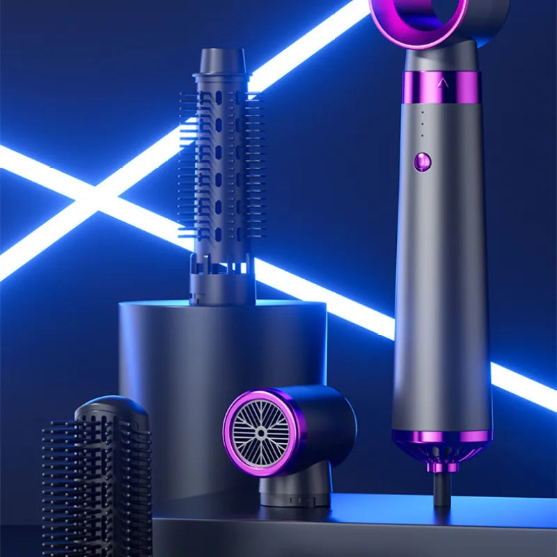 Sèche-cheveux Cinq-en-Un Fer à Boucler Automatique